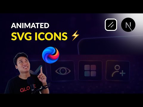 Animated SVG Icons in Next.js with shadcn UI
