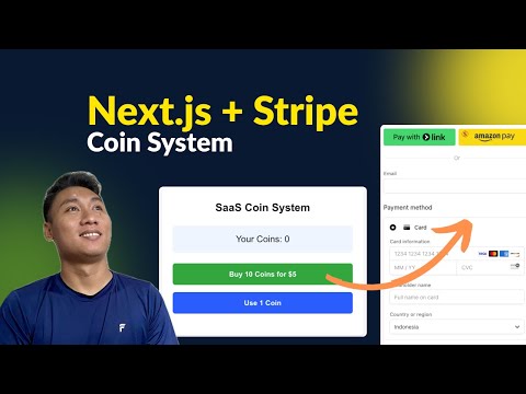 Build a Coin-Based SaaS System with Next.js & Stripe (Full-Stack Tutorial)