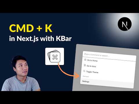 How to Add a Search-Based Command Palette to Next.js Using KBar