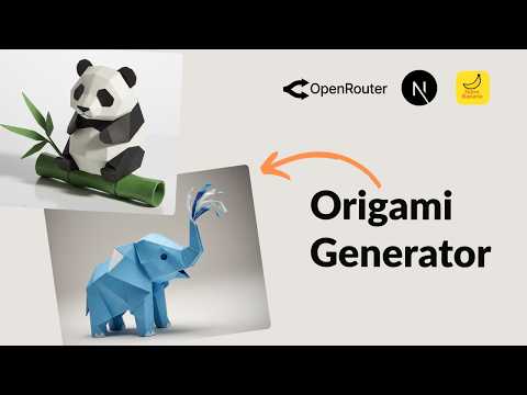 Build an AI Origami Image Generator (Next.js + OpenRouter)