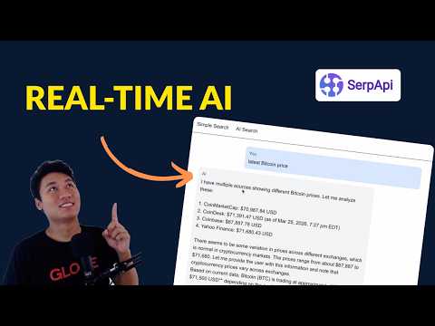Build an AI Agent with Real Time Data Next js + SerpApi