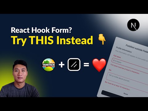 Stop Using React Hook Form? Try TanStack Form with ShadCN UI!